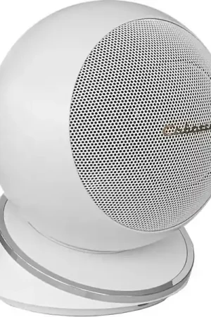 Cabasse iO3 Blanc mat sur socle (la pièce) Enceintes satellites - Disponible à la commande
