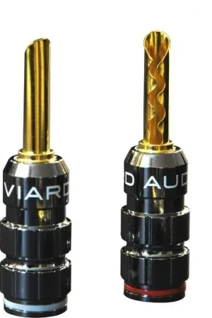Affaire à saisir - Bananes Viard Audio (lot de 4) Fiches bananes et fourches