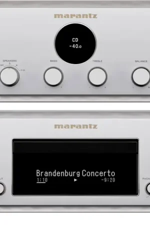 Marantz Model 50 Silver Gold + Marantz CD50N Silver Gold Amplis hi-fi stéréo - Remise