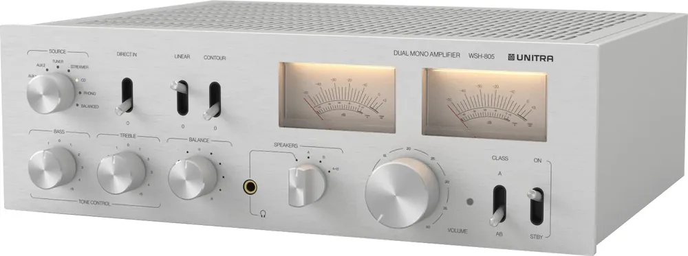 Unitra WSH-805 Argent Amplis hi-fi stéréo | Prix imbattable