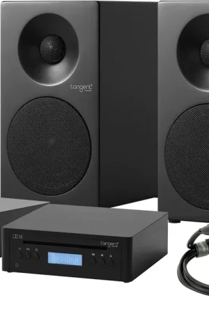 Tangent Ampster BT III + CD III + Tangent Spectrum II X4 Noir (la paire) Chaînes hi-fi composées | Remise