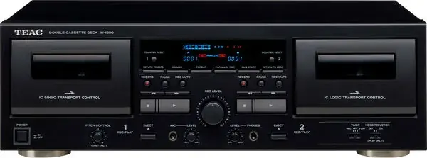 Qualité professionnelle - Teac W-1200 Platines cassette