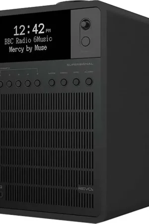 Derniers jours | Revo SuperSignal Noir Radios réveils
