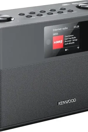 Très populaire | Kenwood CR-ST100S Noir Radios Internet