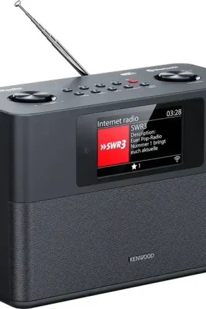 Promo exceptionnelle - Kenwood CR-ST200S-B Radios Internet
