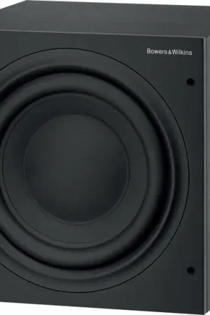 B&W ASW608 Noir mat Caissons de basses - Achat sécurisé