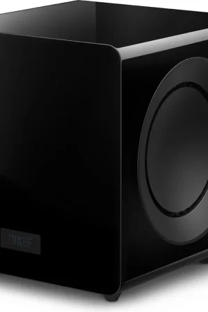 Dernier arrivage - KEF KC 92 Noir laqué Caissons de basses