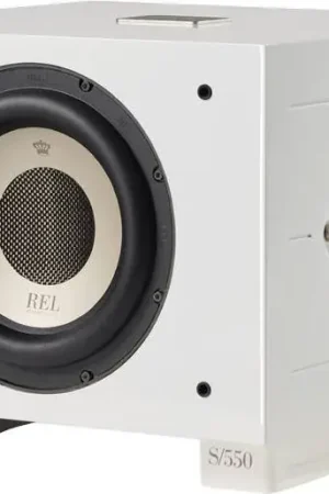 Rel Acoustics S/550 Blanc Caissons de basses - Incontournable