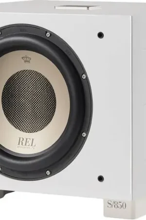 REL Acoustics S850 Blanc Caissons de basses | Super offre