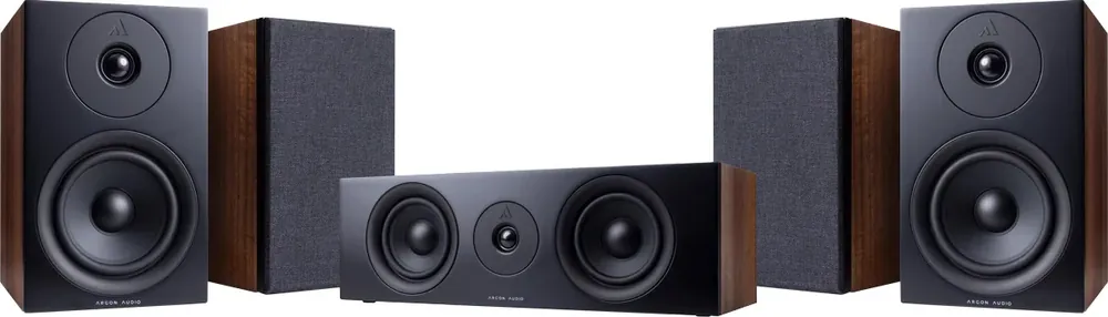 Prix cassé | Argon Audio Forus 5 5.0 Noyer Packs enceintes grand spectacle