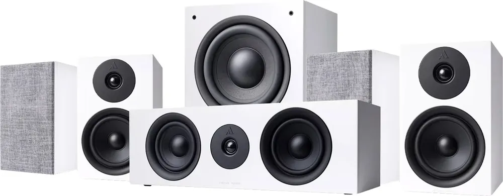 Argon Audio Forus 5 5.1 Blanc Packs enceintes grand spectacle | Stock limité