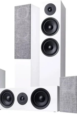 Dépêchez-vous - Argon Audio Forus 55 5.1 Blanc Packs enceintes grand spectacle
