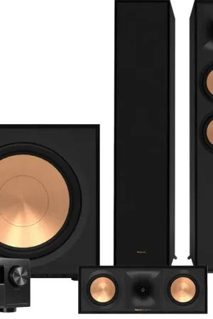 Produit phare - Klipsch 800F 5.1 Édition 2022 + Denon AVC-X4800H Chaînes home-cinéma