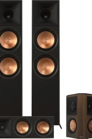 Prix promo - Klipsch RP-8060FA II 5.0.2 Noyer Packs enceintes grand spectacle
