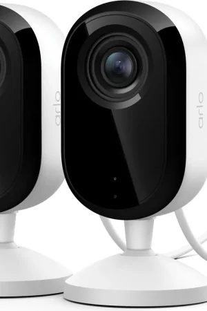 Arlo Essential 3 intérieure (VMC3270-100EUS) x2 Caméra de surveillance - Très demandé