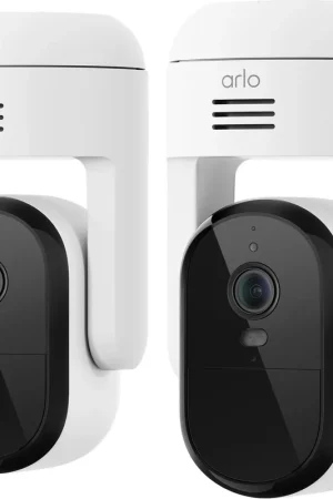 Arlo Essential 3 PTZ (VMC3283-100EUS) x2 Caméra de surveillance | Offre limitée