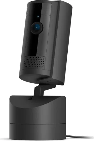 Préféré des clients - Pan-Tilt Indoor Camera Noir Caméra de surveillance