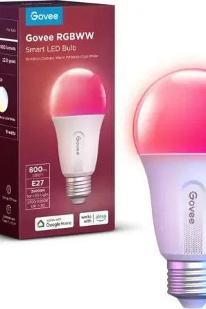 Govee Smart Light Bulb Wifi Ampoule connectée | Tout juste ajouté