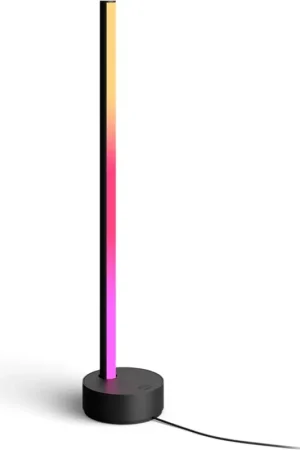 Très demandé - Philips Hue Gradient Signe Noir Lampe connectée