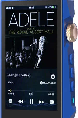 Disponible à la commande - Hidizs AP80 Pro Max Bleu Baladeurs audiophiles