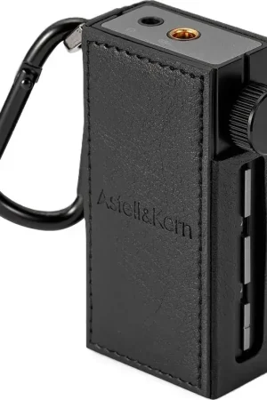 Bonne affaire - Étui de protection cuir Astell&Kern noir HB1 Étuis et protections