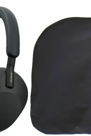 Sony WH-1000XM5SA Noir + Étui souple Casques Bluetooth - Incontournable