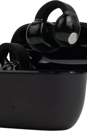 Liquidation - Sennheiser Accentum Clip Noir Écouteurs ouverts