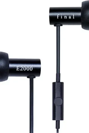 Final E2000C Micro Noir Écouteurs intra-auriculaires - Commandez dès aujourd'hui