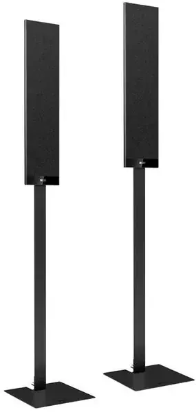 Réduction | Pied KEF T Series Noir (la paire) Pieds pour enceintes