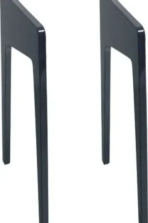 Commandez dès maintenant - Pieds noirs laqués pour La Boîte Concept LD120 / LD130 (la paire) Pieds pour enceintes