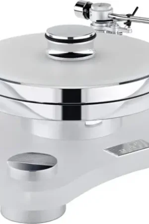Transrotor Zet 1 Blanc mat + Rega RB330 + MM Uccello Platines vinyle hi-fi | Achetez dès maintenant