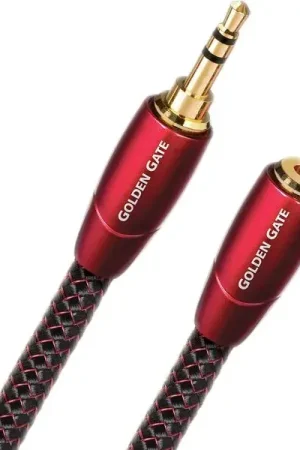 Prix imbattable | Audioquest Golden Gate mini-jack Mâle/Femelle (2 m) Rallonges jack/mini-jack