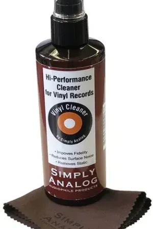 Simply Analog Vinyl Record Cleaner Produits d'entretien vinyles - Prix malin