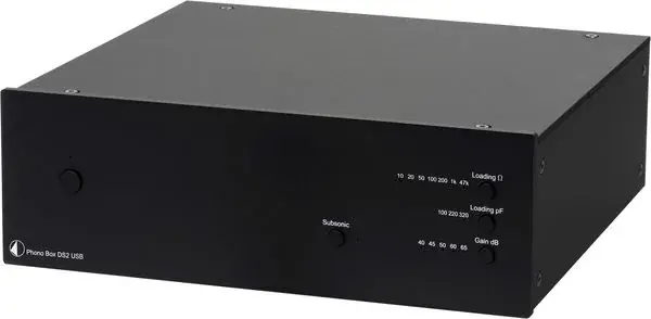 Haute qualité - Pro-Ject Phono Box DS2 Noir Préamplis phono