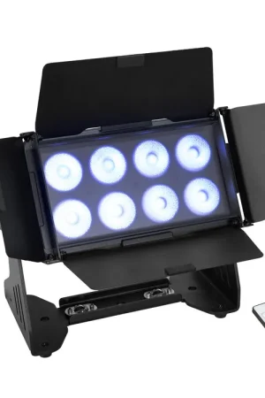 EUROLITE AKKU Multiflood IP 8x10W RGBW Wash CRMX - Top des ventes