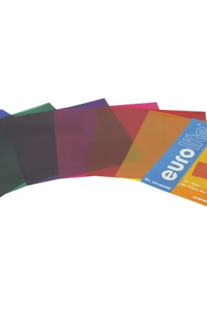 Commandez dès maintenant - EUROLITE Jeu de films colorés 19 x 19 cm PAR-56 six couleurs