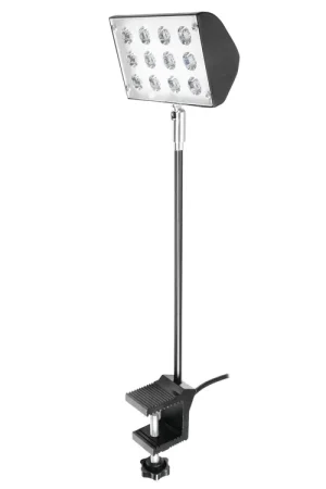 Vente flash | EUROLITE Lampe à faisceau large LED KKL-12 3200 K noire