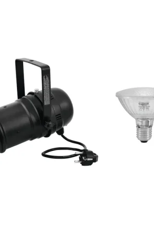 Achat sécurisé | EUROLITE Ensemble PAR-30 Spot noir + PAR-30 230 V SMD 11 W E-27 LED 6500 K