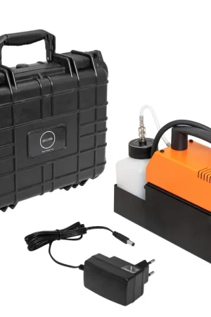 HAZEBASE Machine à fumée à batterie piccola 12V/200W DMX - Affaire à saisir