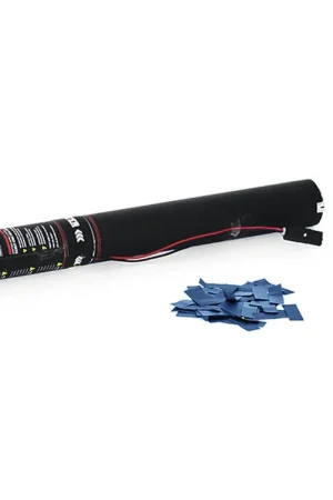 TCM FX Canon à confettis électrique 50 cm, bleu foncé | Nouveau au catalogue