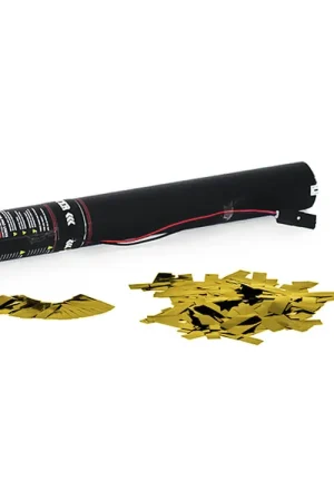 TCM FX Canon à confettis électrique 50 cm, or | Nouvel arrivage