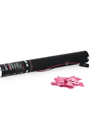 TCM FX Canon à confettis électrique 50 cm, rose | Prix avantageux