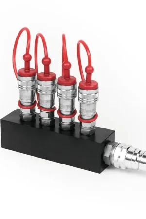 Meilleure vente - TCM FX Bloc de distribution de CO2 (4 x 3/8 sortie ; 1 x 3/4 entrée)