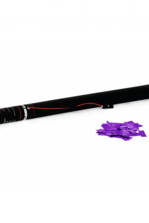 TCM FX Canon à confettis électrique 80 cm, mauve - Aujourd'hui seulement