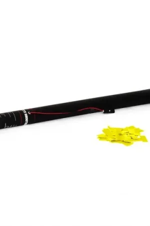 Remise - TCM FX Canon à confettis électrique 80 cm, jaune
