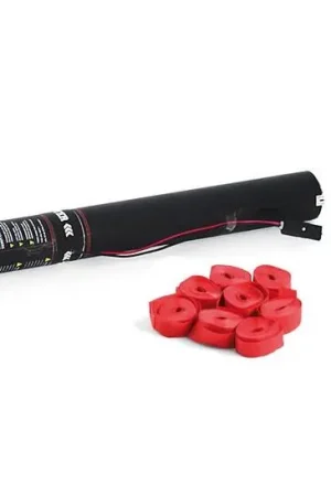 TCM FX Canon à serpentins électrique 50 cm, rouge | Remise