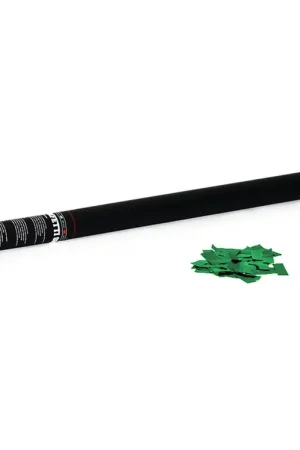 Qualité supérieure - TCM FX Canon à confettis 80 cm, vert foncé