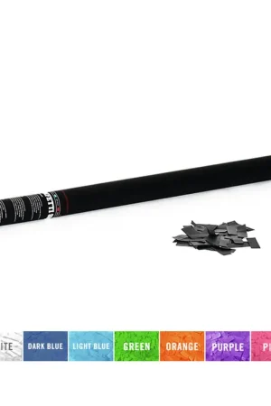 TCM FX Canon à confettis 80 cm, noir | Dépêchez-vous
