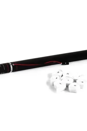 TCM FX Canon à serpentins électrique 80 cm, blanc | Prix avantageux