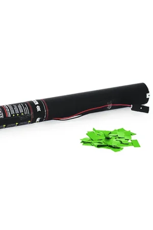 TCM FX Canon à confettis électrique 50 cm, vert clair - Prix imbattable